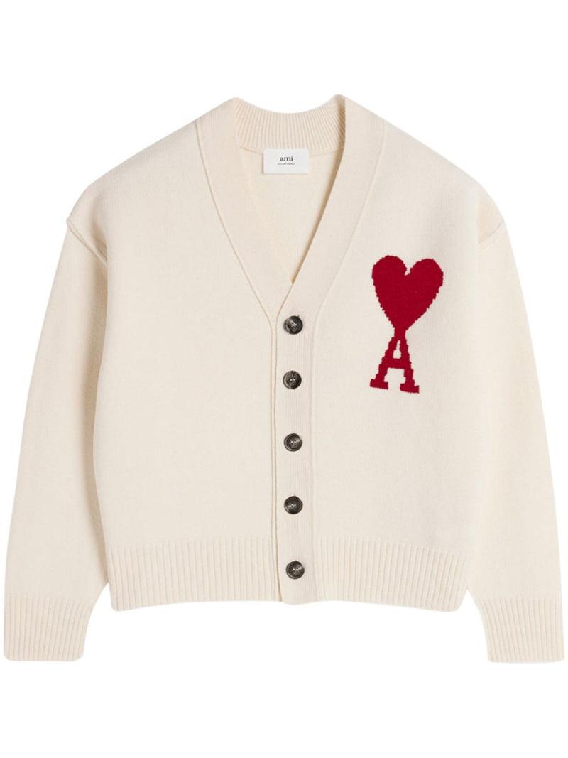 Cardigan Beige Ami de Coeur En Laine