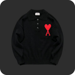 Polo Ami de Coeur En Laine