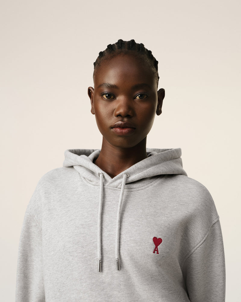 Hoodie Gris Ami de Coeur En Coton